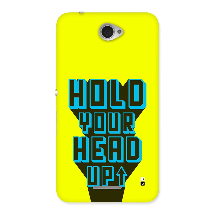 Head Up Back Case for Xperia E4