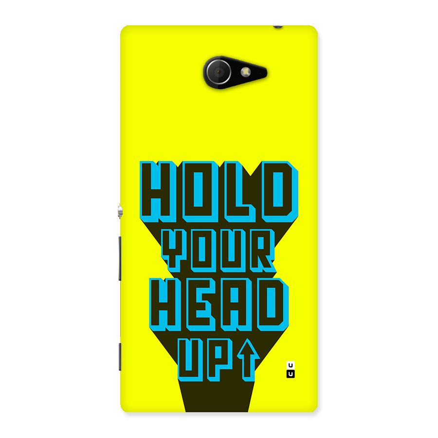 Head Up Back Case for Xperia M2
