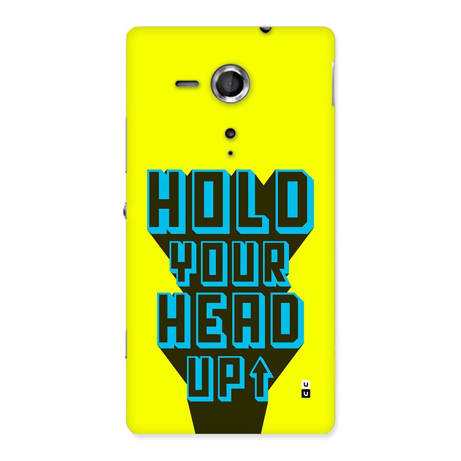 Head Up Back Case for Xperia Sp