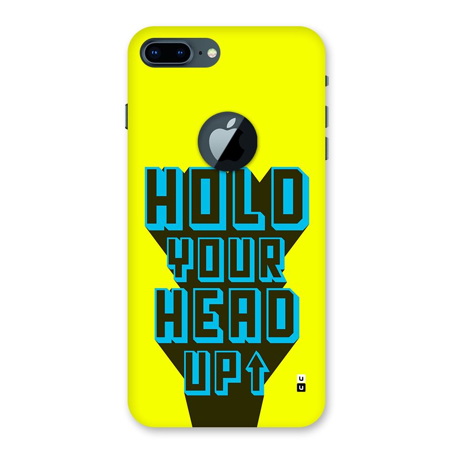 Head Up Back Case for iPhone 7 Plus Logo Cut