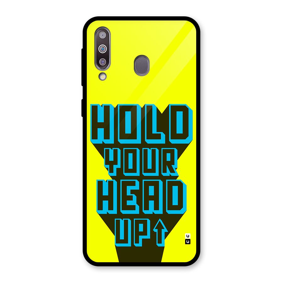 Head Up Glass Back Case for Galaxy M30