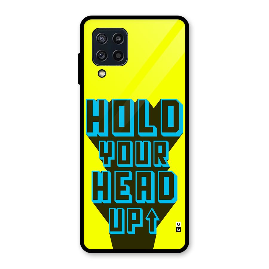Head Up Glass Back Case for Galaxy M32
