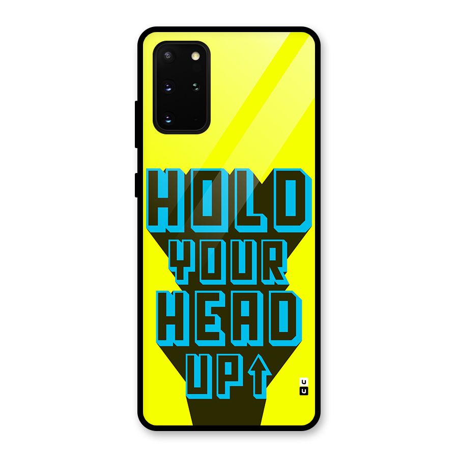 Head Up Glass Back Case for Galaxy S20 Plus