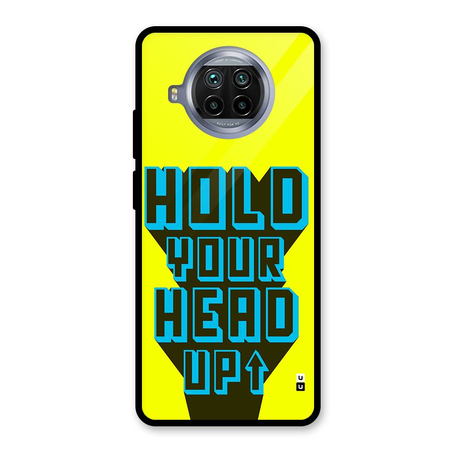 Head Up Glass Back Case for Mi 10i