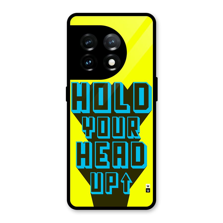 Head Up Glass Back Case for OnePlus 11