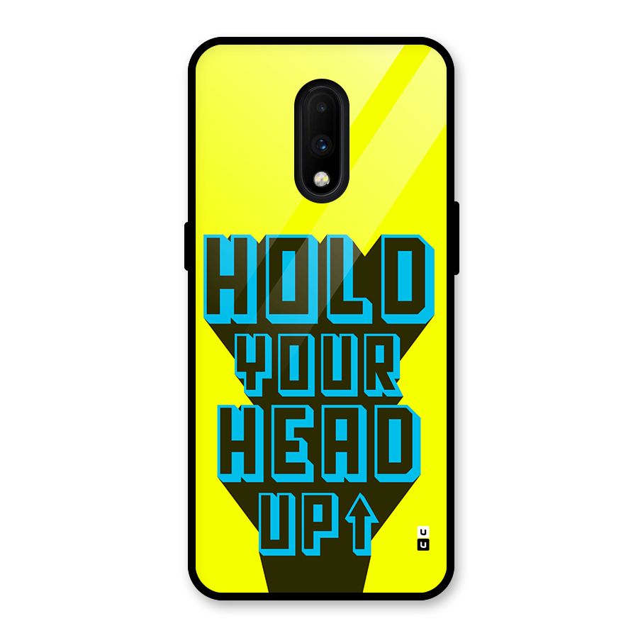 Head Up Glass Back Case for OnePlus 7