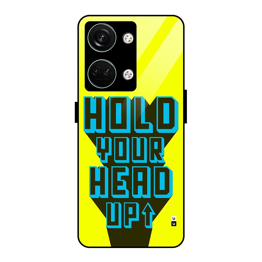 Head Up Glass Back Case for Oneplus Nord 3