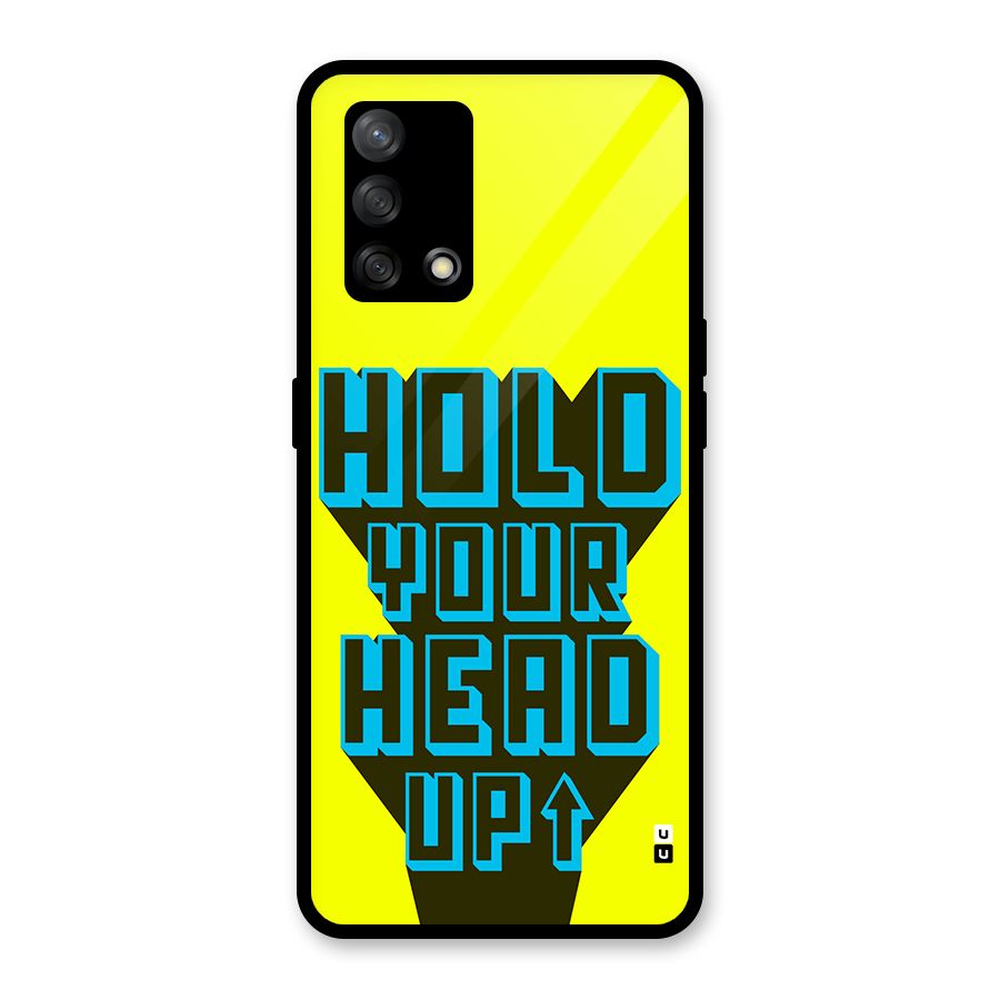 Head Up Glass Back Case for Oppo F19