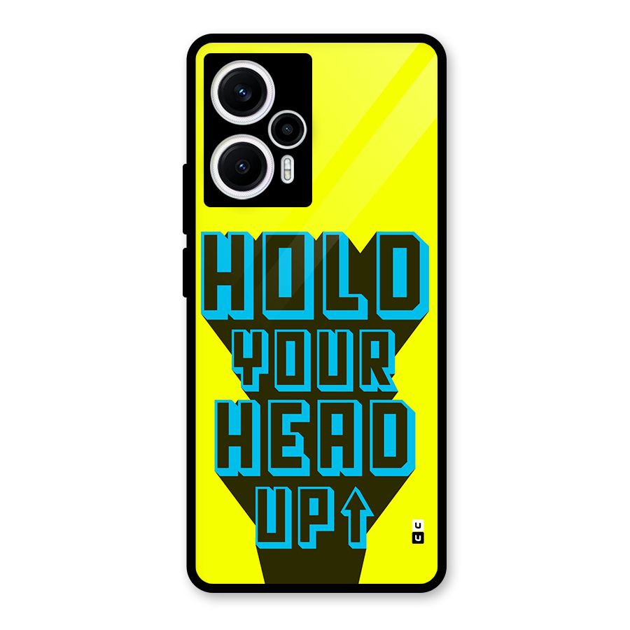 Head Up Glass Back Case for Poco F5