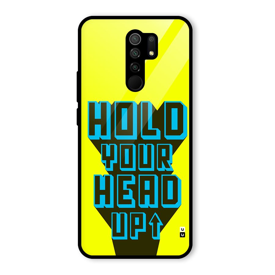 Head Up Glass Back Case for Poco M2