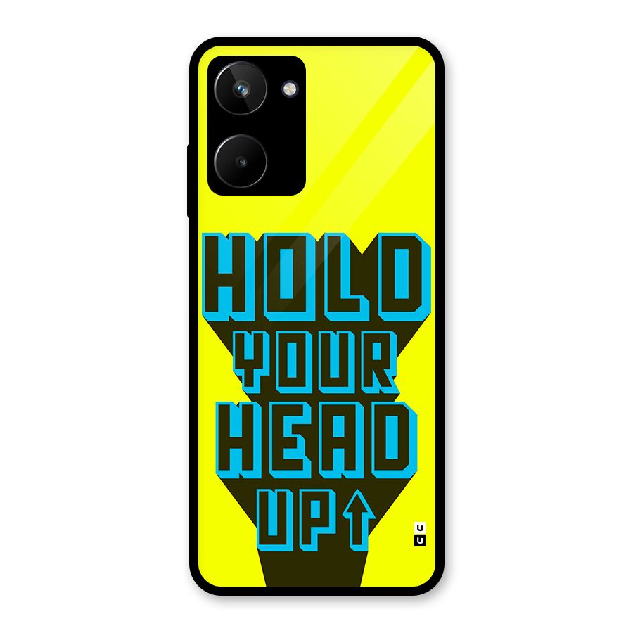 Head Up Glass Back Case for Realme 10