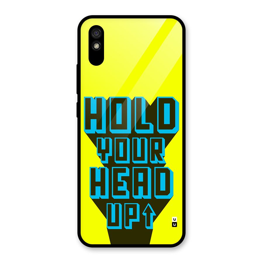 Head Up Glass Back Case for Redmi 9A