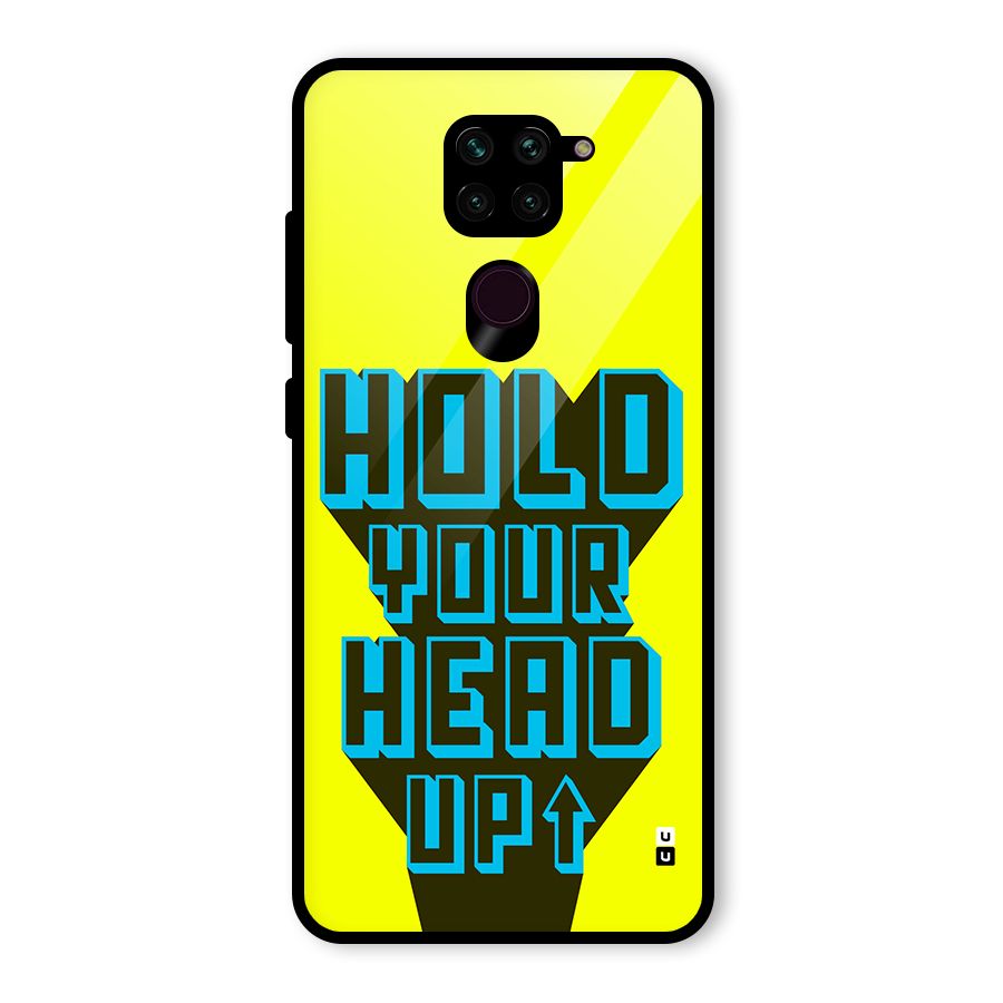 Head Up Glass Back Case for Redmi Note 9