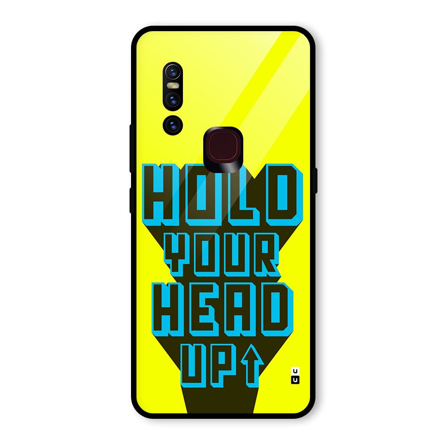 Head Up Glass Back Case for Vivo V15