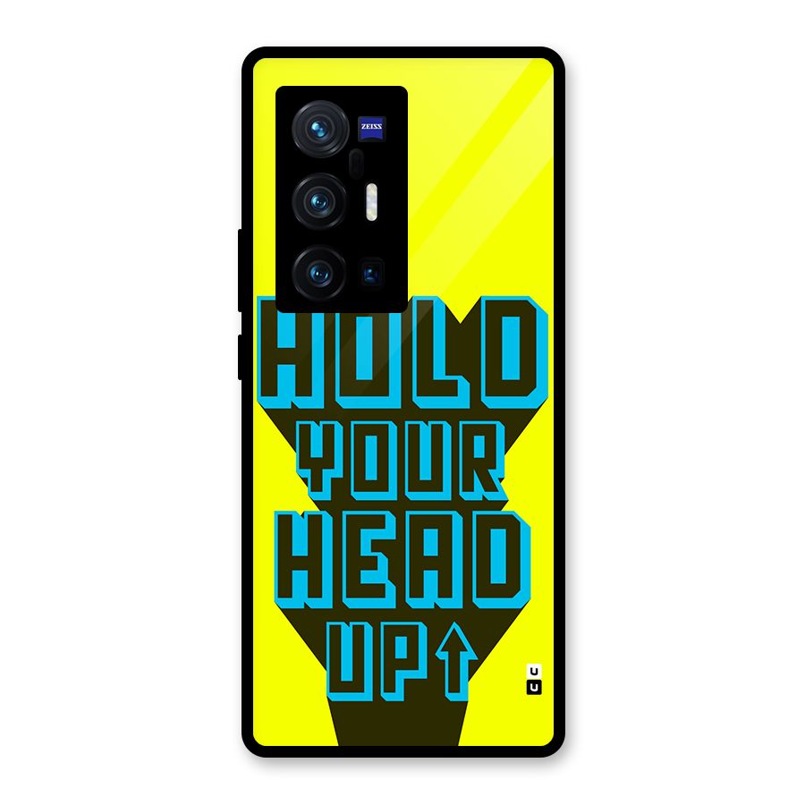 Head Up Glass Back Case for Vivo X70 Pro Plus