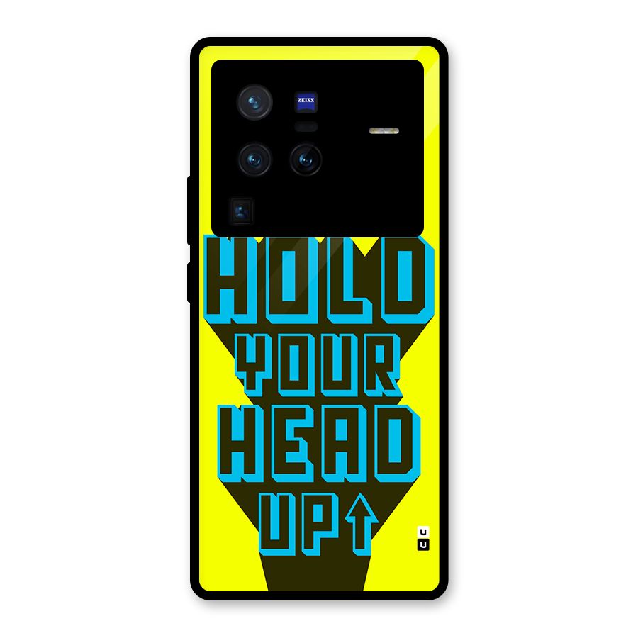 Head Up Glass Back Case for Vivo X80 Pro