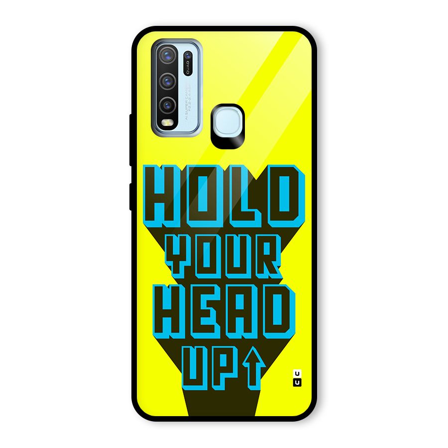 Head Up Glass Back Case for Vivo Y30