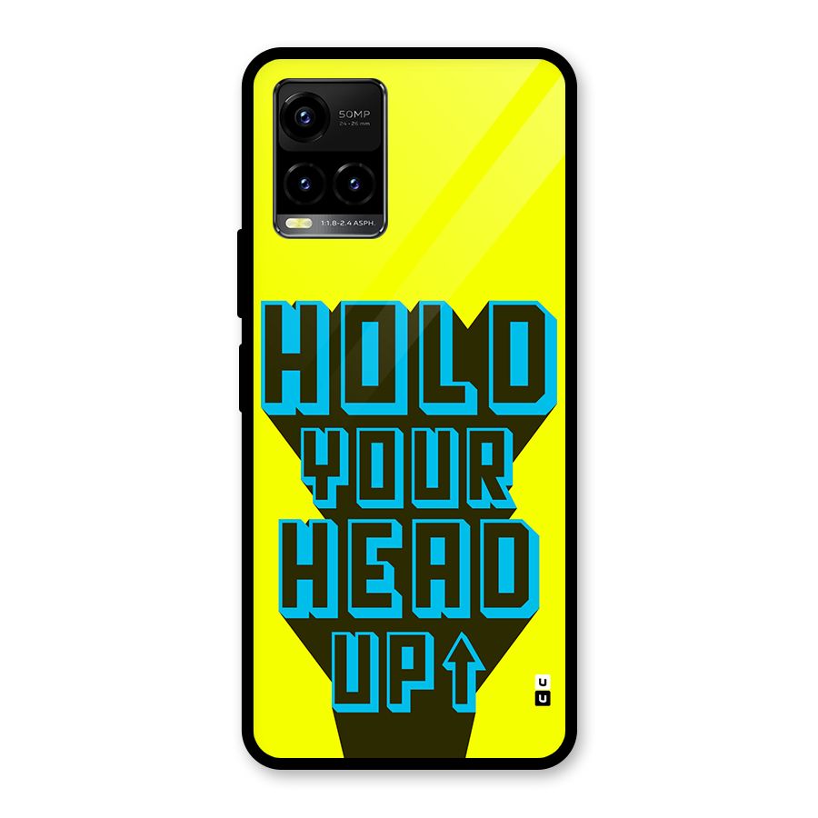 Head Up Glass Back Case for Vivo Y33s