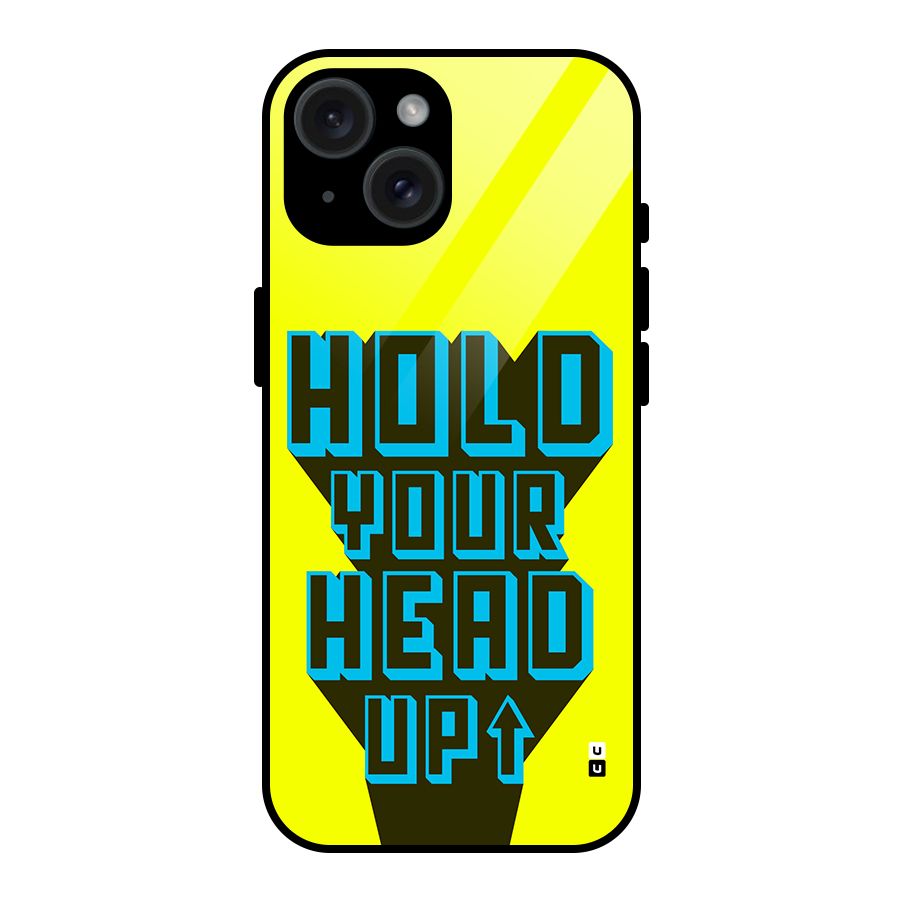 Head Up Glass Back Case for iPhone 15