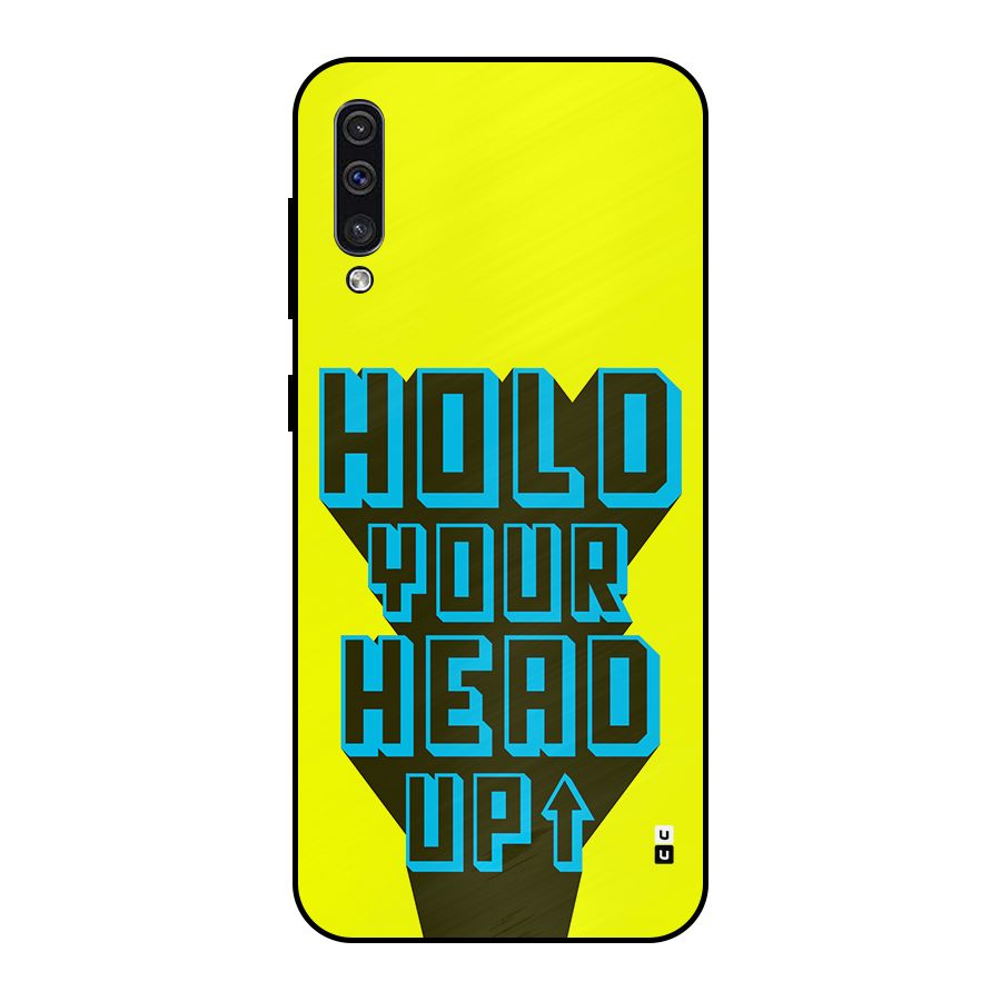 Head Up Metal Back Case for Galaxy A50s