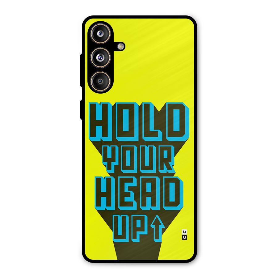 Head Up Metal Back Case for Galaxy F55