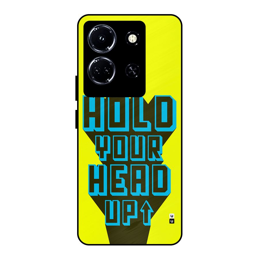 Head Up Metal Back Case for Infinix Note 30 5G