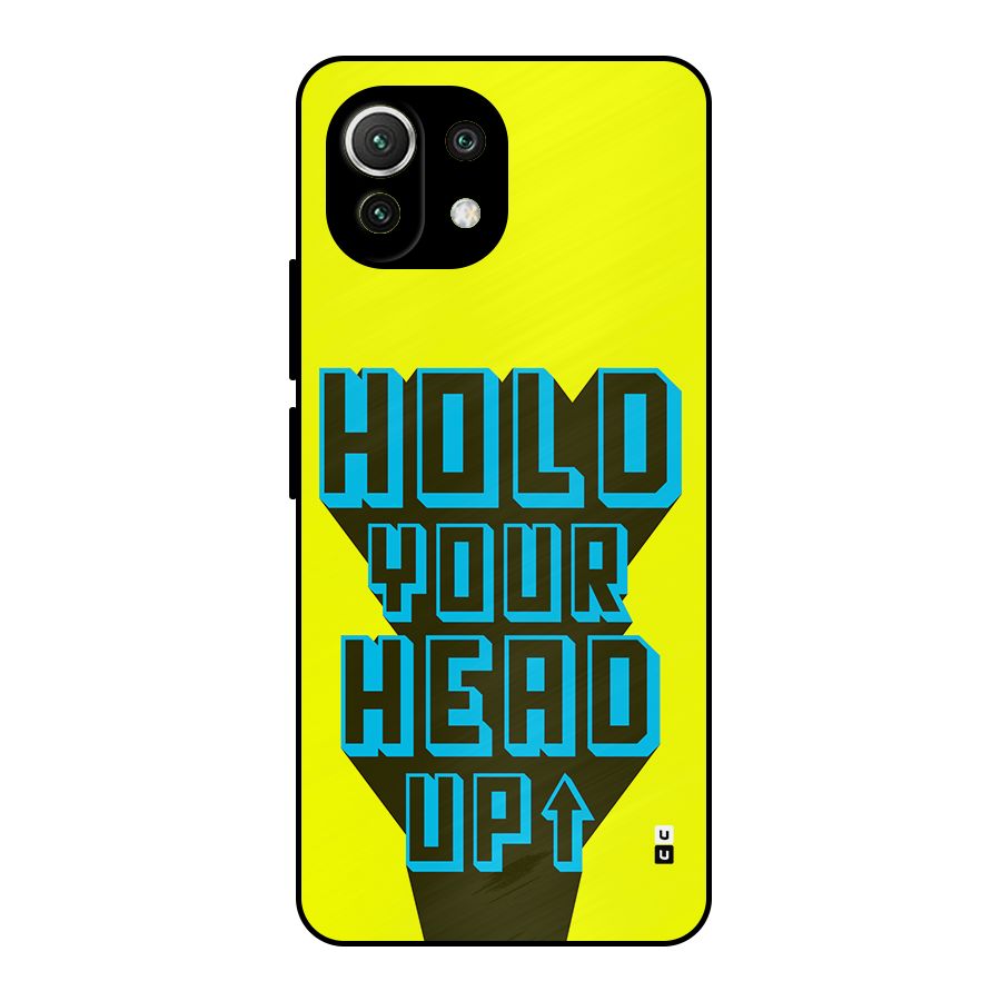 Head Up Metal Back Case for Mi 11 Lite NE 5G