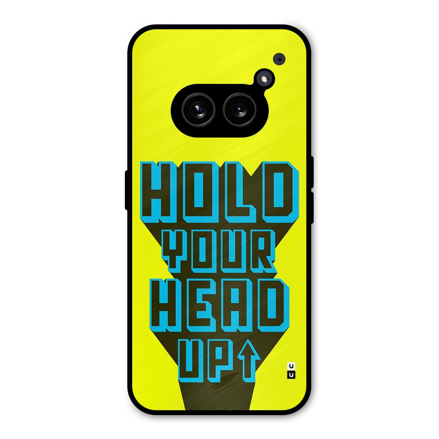 Head Up Metal Back Case for Nothing Phone 2a