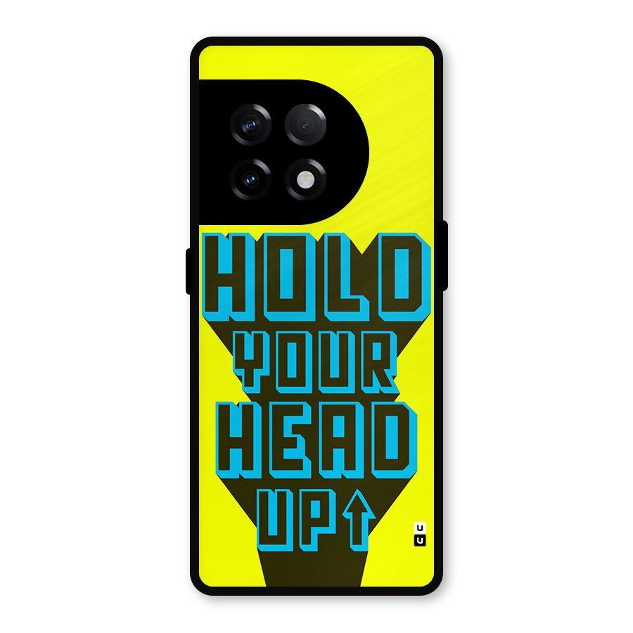 Head Up Metal Back Case for OnePlus 11R