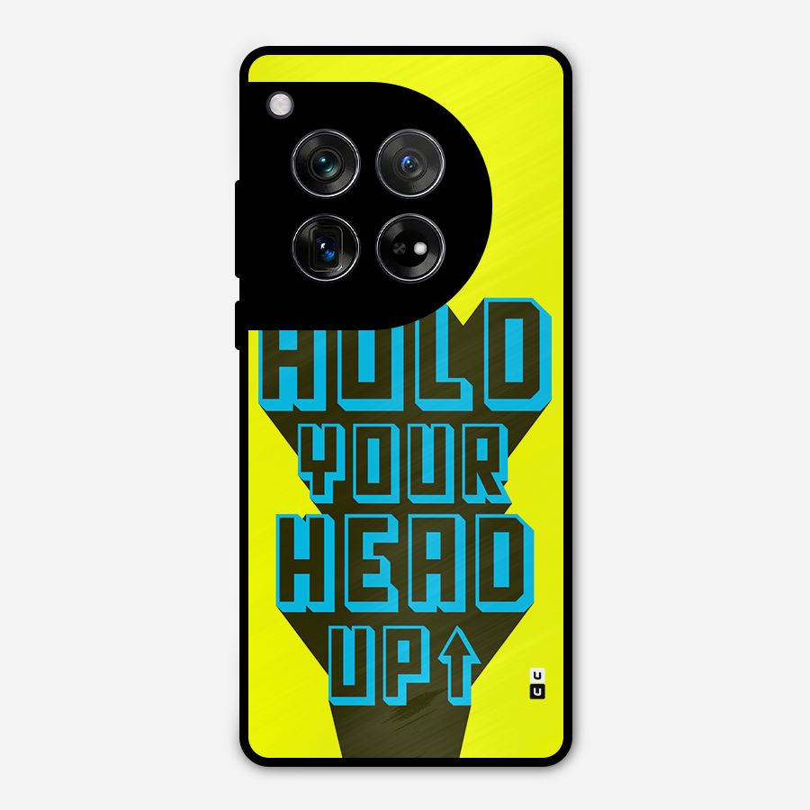 Head Up Metal Back Case for OnePlus 12