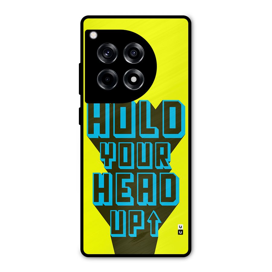 Head Up Metal Back Case for OnePlus 12R
