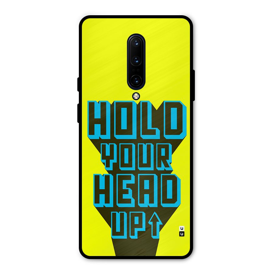 Head Up Metal Back Case for OnePlus 7 Pro
