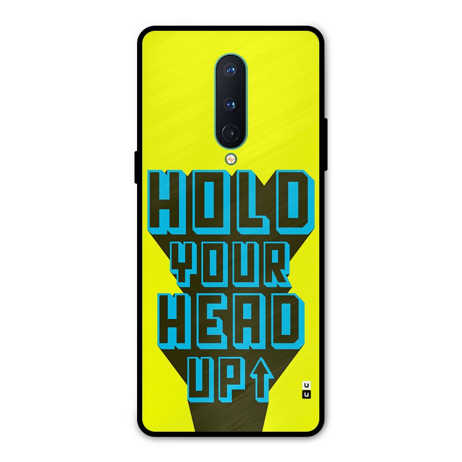 Head Up Metal Back Case for OnePlus 8
