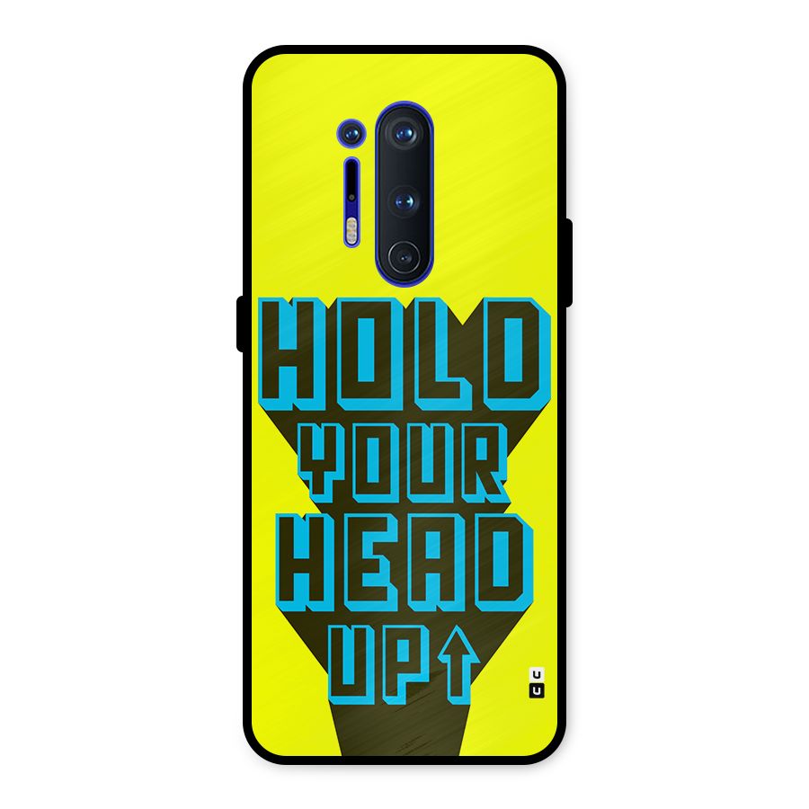 Head Up Metal Back Case for OnePlus 8 Pro