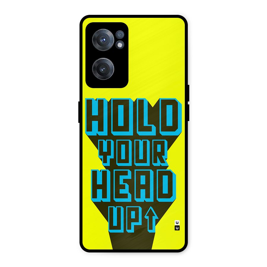 Head Up Metal Back Case for OnePlus Nord CE 2 5G