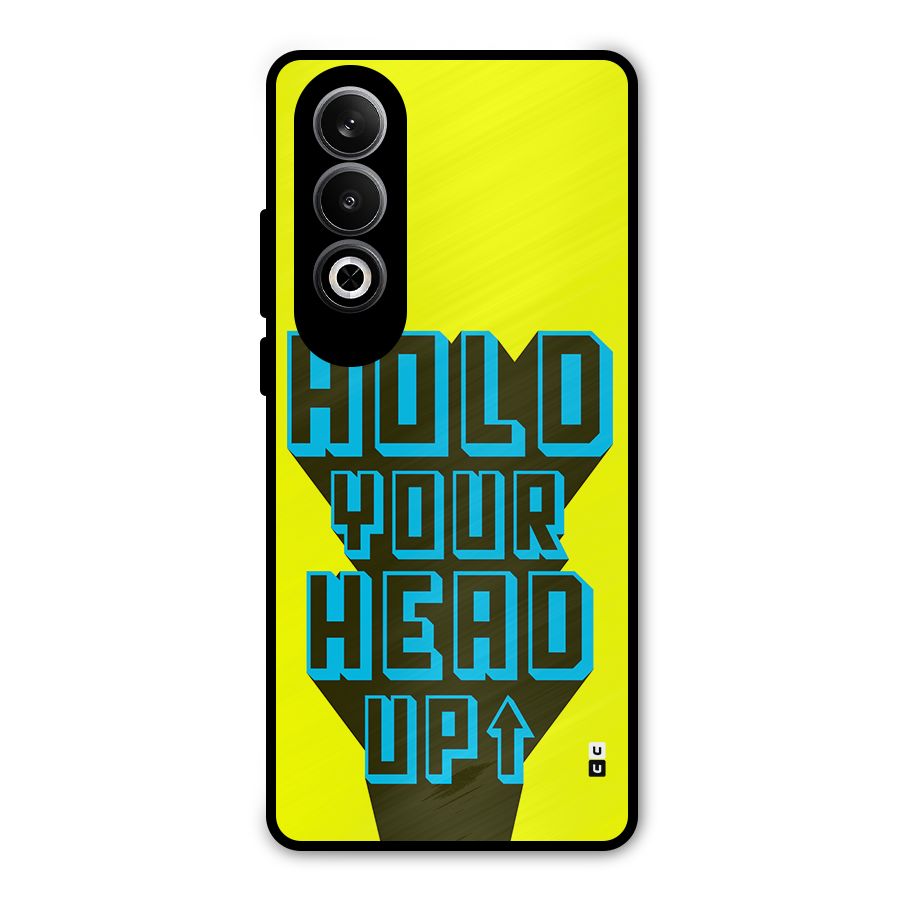 Head Up Metal Back Case for OnePlus Nord CE4