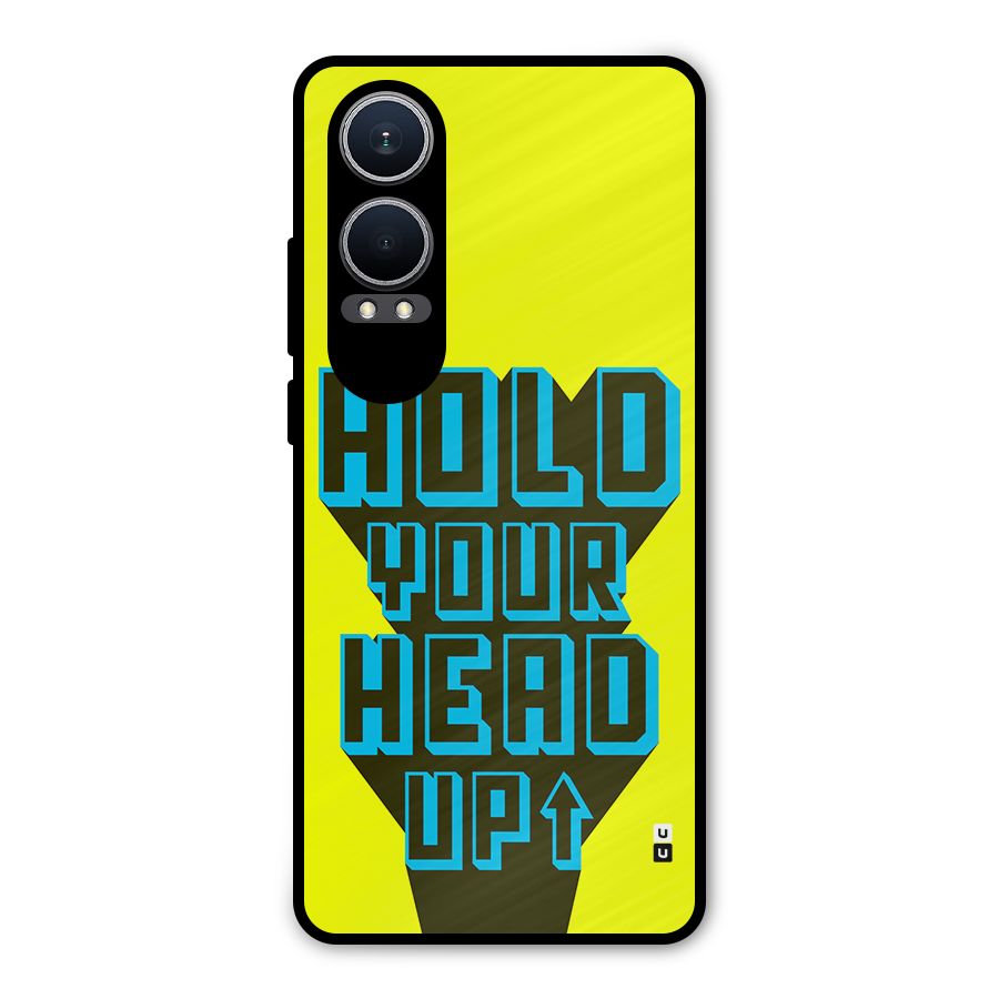 Head Up Metal Back Case for OnePlus Nord CE4 Lite