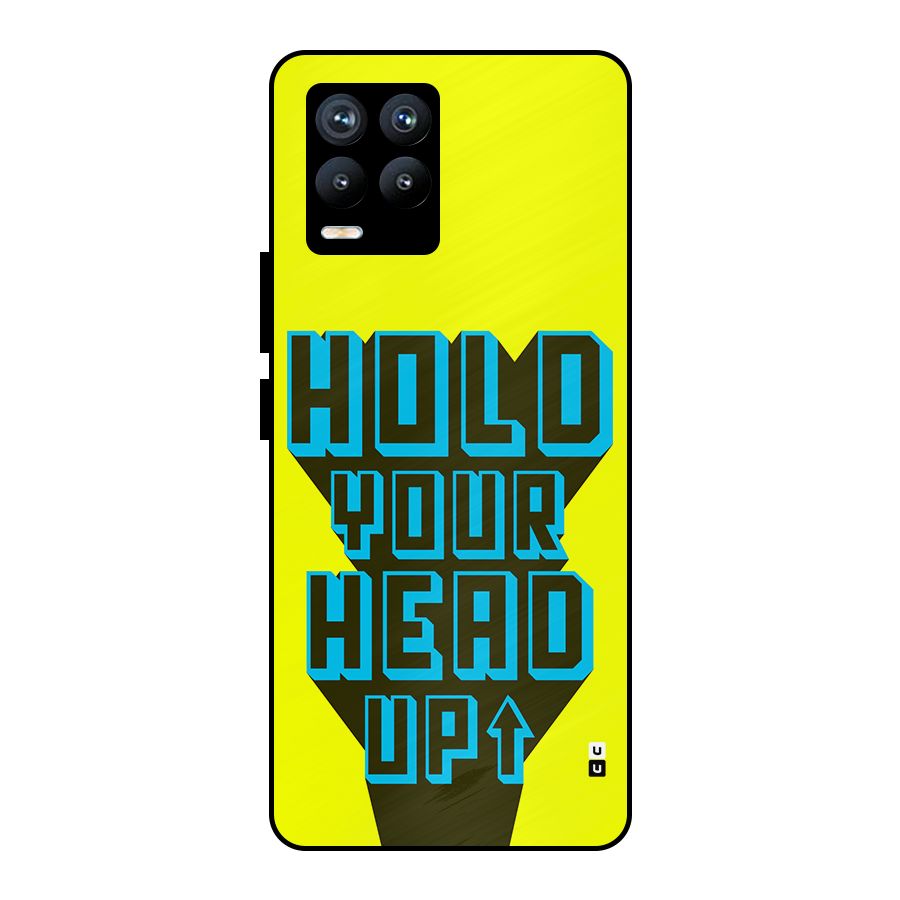 Head Up Metal Back Case for Realme 8 Pro