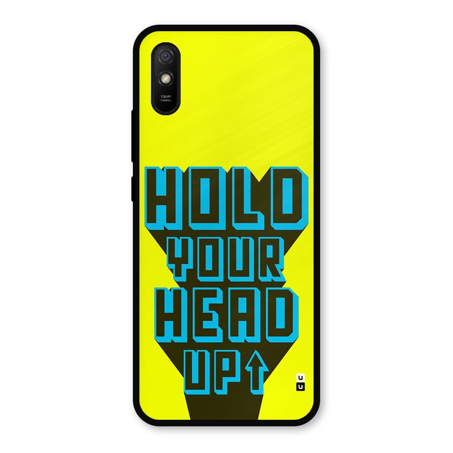 Head Up Metal Back Case for Redmi 9i