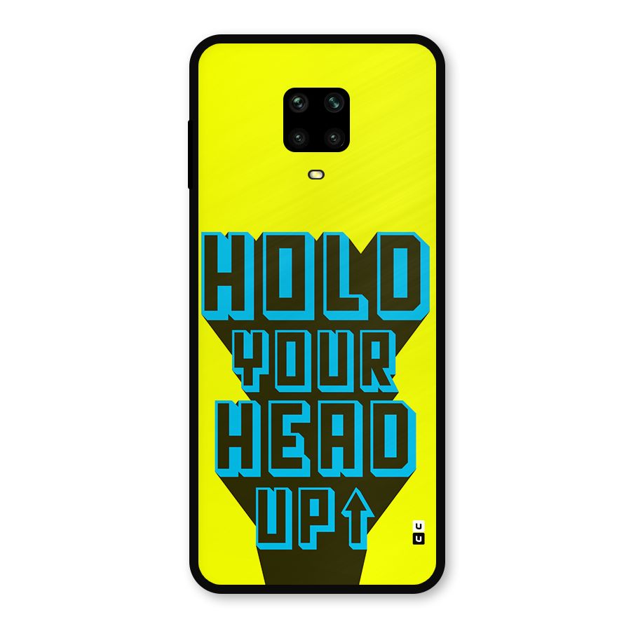 Head Up Metal Back Case for Redmi Note 10 Lite