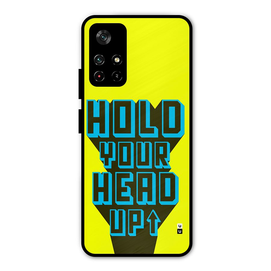 Head Up Metal Back Case for Redmi Note 11T 5G