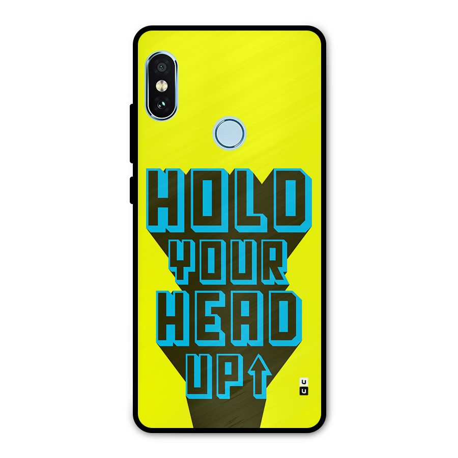 Head Up Metal Back Case for Redmi Note 5 Pro