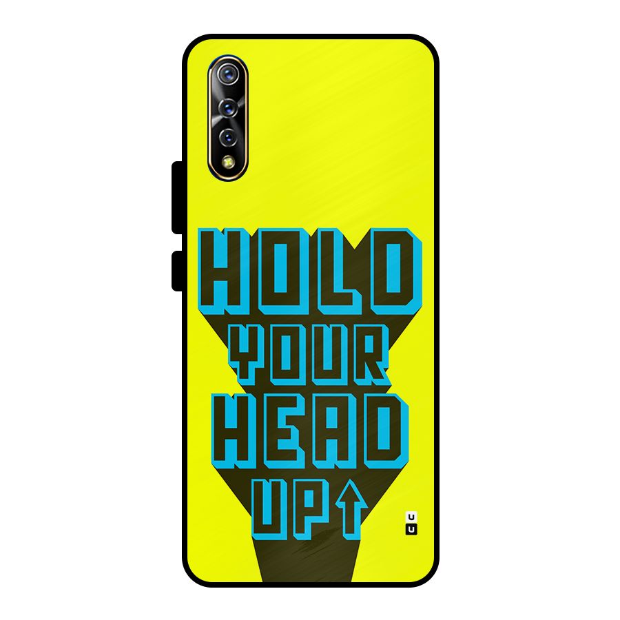 Head Up Metal Back Case for Vivo S1