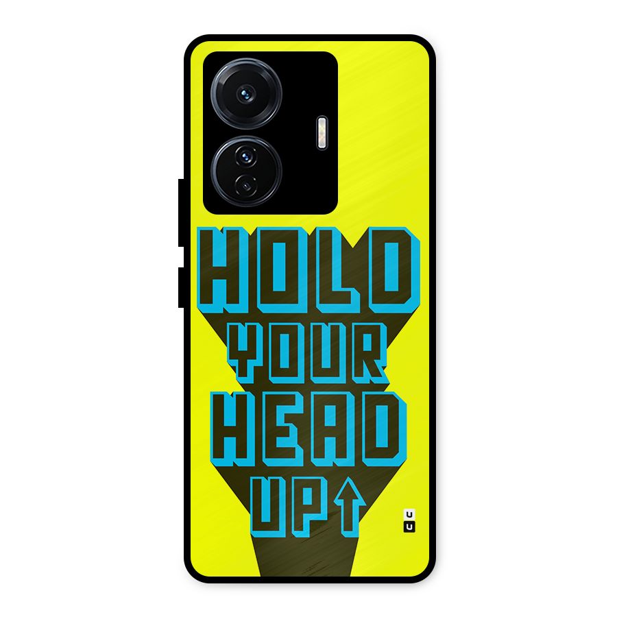 Head Up Metal Back Case for Vivo T1 Pro