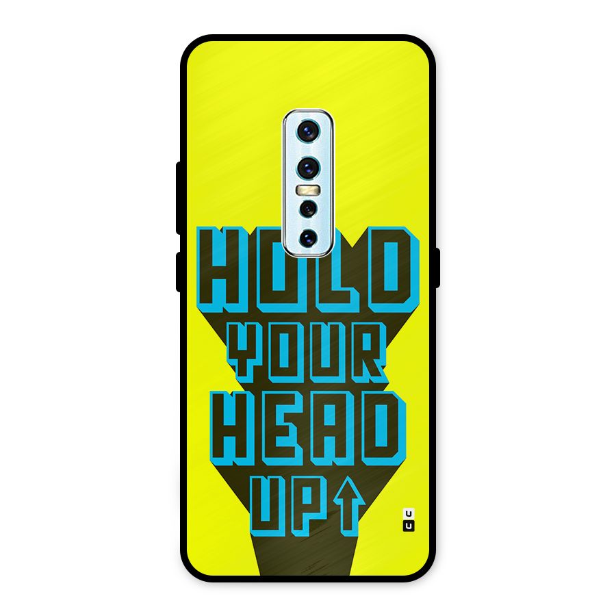 Head Up Metal Back Case for Vivo V17 Pro