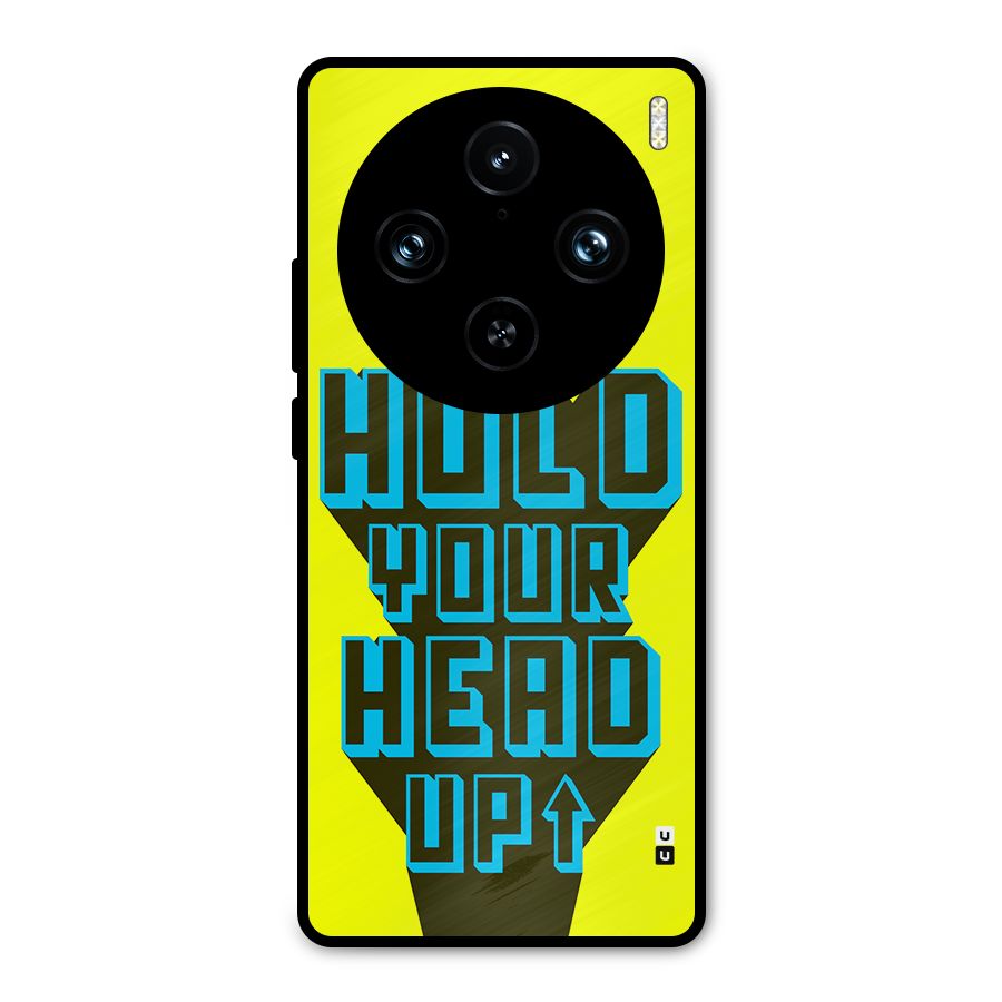 Head Up Metal Back Case for Vivo X100 Pro