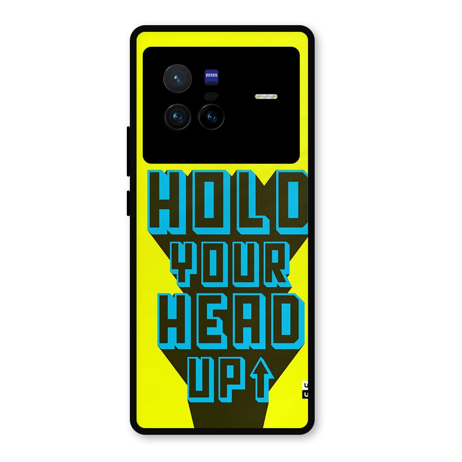 Head Up Metal Back Case for Vivo X80