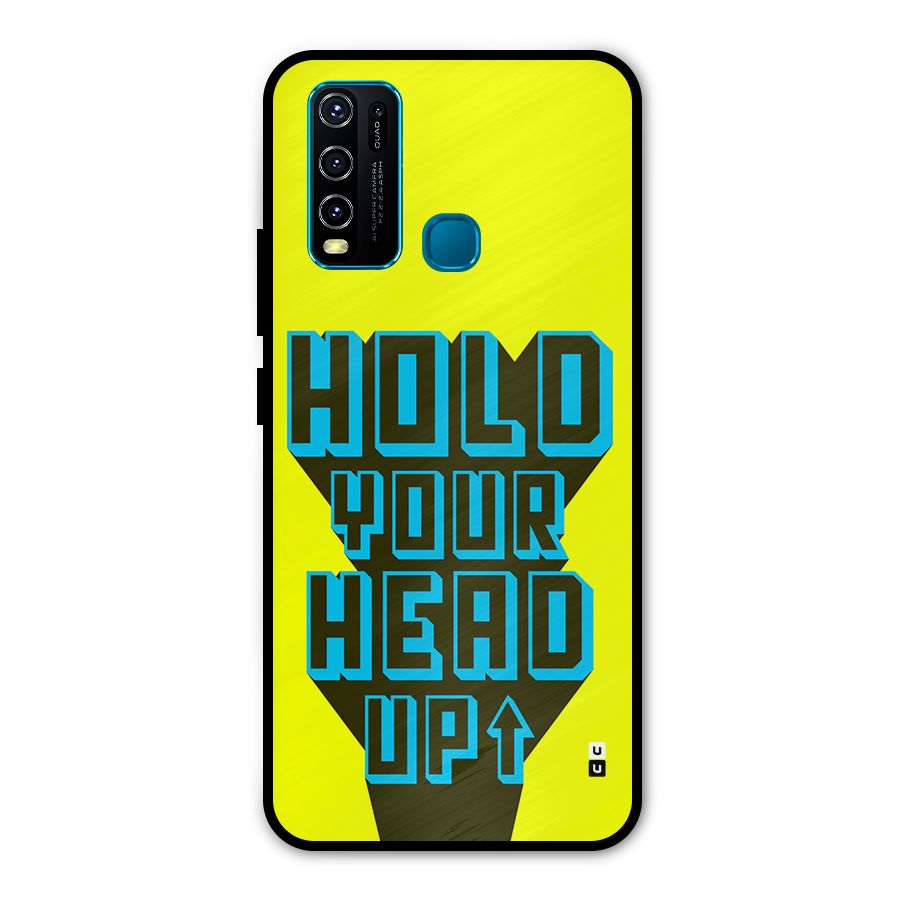 Head Up Metal Back Case for Vivo Y50