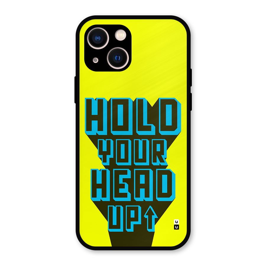 Head Up Metal Back Case for iPhone 13