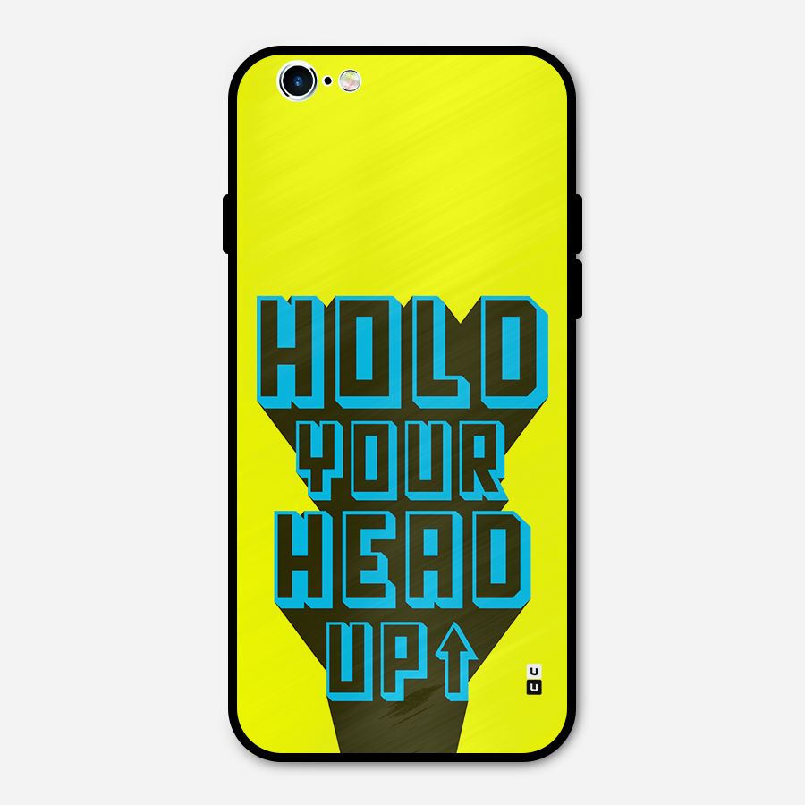 Head Up Metal Back Case for iPhone 6 6s